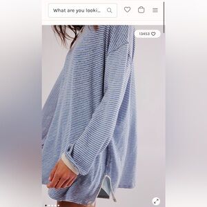 We The Free striped cotton tee.